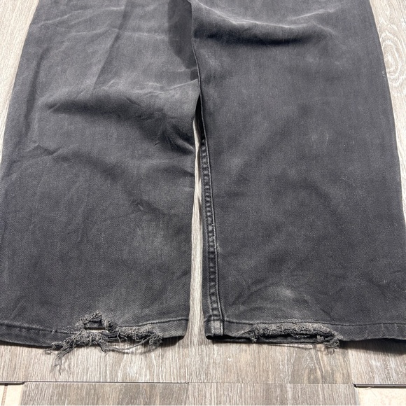 Vintage Southpole Jeans Size 34 Wide Leg Baggy Grunge Skater Y2K Black  Tab - Picture 5 of 9
